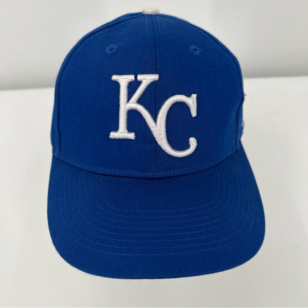 NWOT Team MLB Kansas City Royals OC Sports Baseball Hat Adjustable Cap Blue